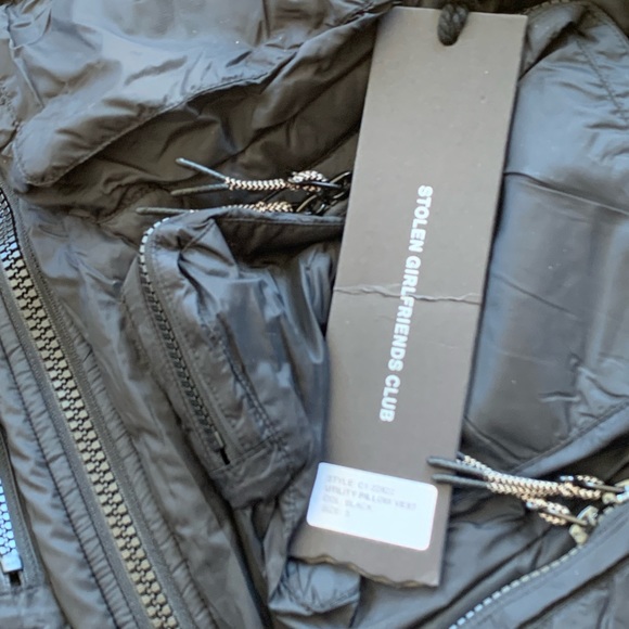 Nylon Vest With Lots of Zippered Pockets by Stolen Girlfriends Club - Picture 2 of 6